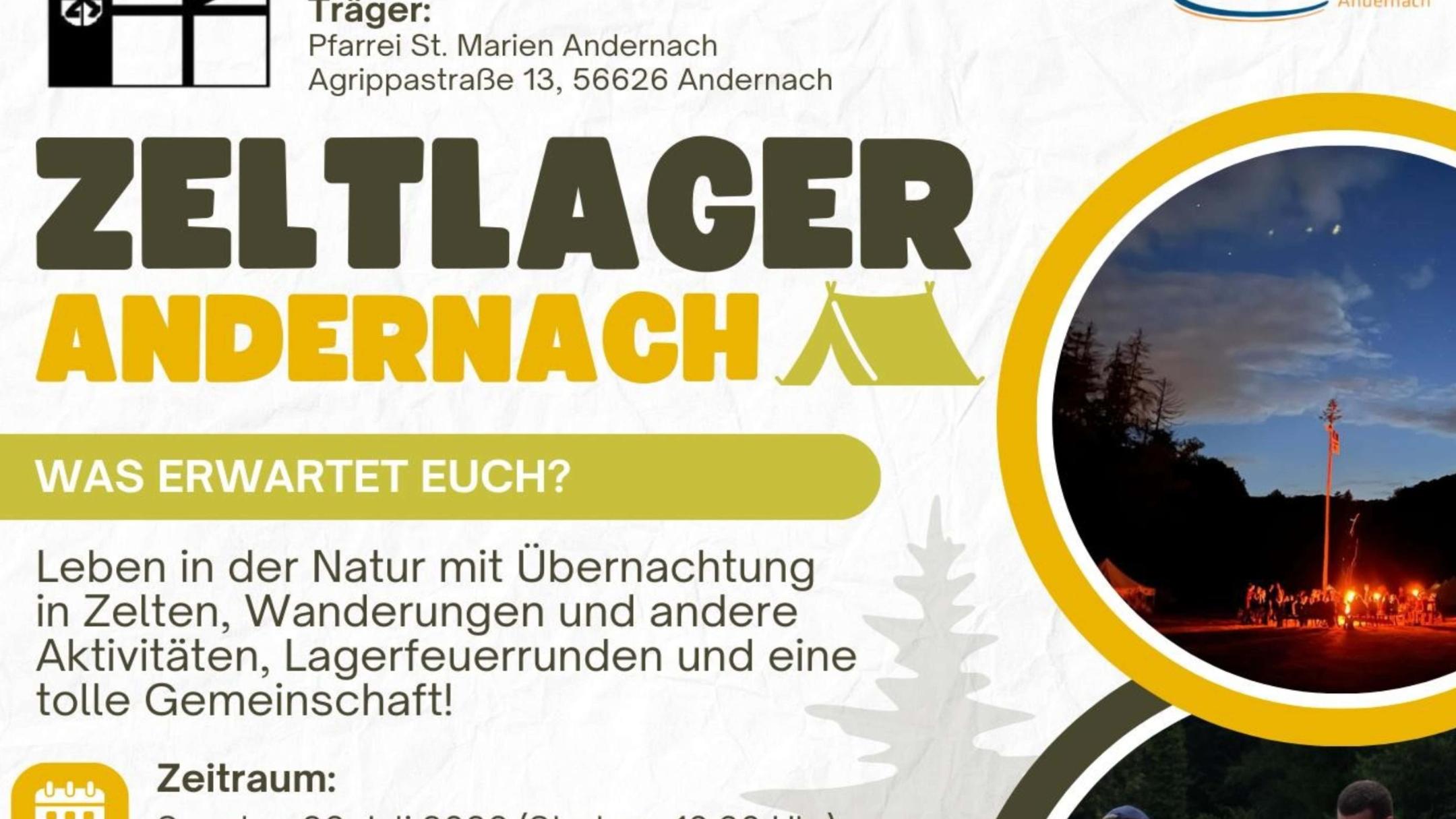 Plakat Zeltlager 2026